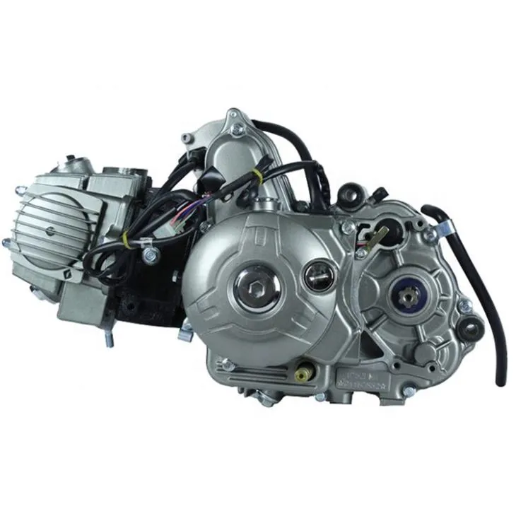 110cc eins strokka loftkæld rafstartvél