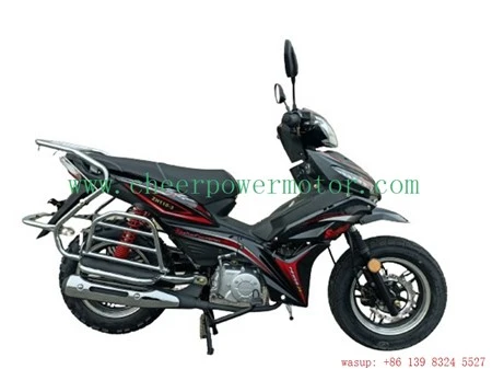 Upplifðu fullkomin þægindi á veginum með 125cc Cub Bigfoot Rest mótorhjólinu